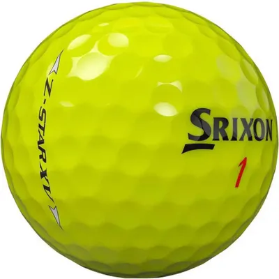Image de Srixon Z-Star XV 9 Yellow Standard Offer 12 Balles de Golf