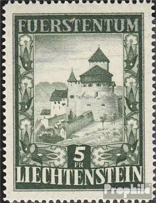 Produktbild von Briefmarken Liechtenstein 1952 Mi 309 (kompl.Ausg.) gestempelt Freimarke