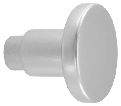 Produktbild von EDI 313 Z Knopfdrückerlochteil (Oberfläche: Alu F1 - Natur) Oberfläche: Alu F1 - Natur