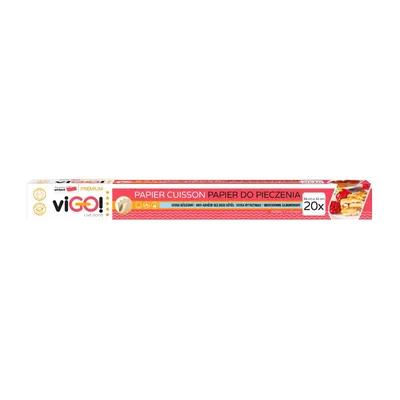 Zdjęcie produktu dla Rolka papieru do pieczenia 20 szt. Premium vigo