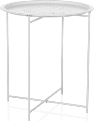Produktbild von hjh LIVING Beistelltisch ALLRUND Couchtisch Rund Nachttisch B 46.0 cm H 52.0 cm