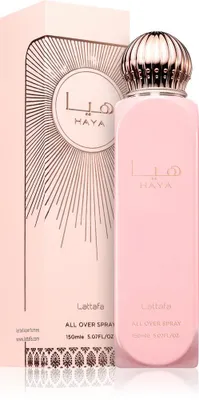 Image de Lattafa Haya Spray Pour Le Corps150Ml Spray Parfumé Pour Le Corps Pour Les Femmes