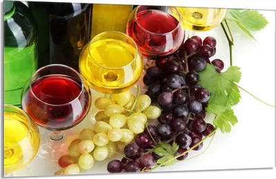 Produktbild von Herdabdeckplatte 80x52cm 1-teilig Glaskeramikkochfeld-Abdeckung Spritzschutz, Wein Bunt