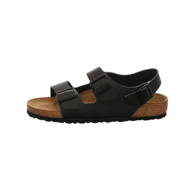 Produktbild von Birkenstock Milano Schwarz Glattleder Größe: 35 Normal