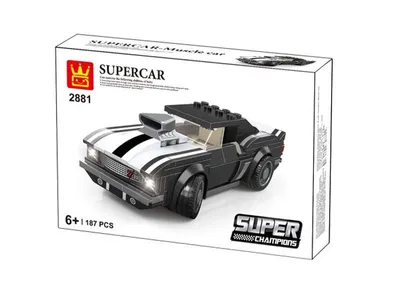 Produktbild von WANGE Supercar S81, Bausatz, 6 Jahr(e), ABS, 187 Stück(e)