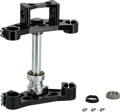 Produktbild von AKF Tuning-Gabelbrücke, CNC gefräst, Schwarz