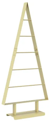 Image de Arbre de Noël en métal vidaXL KUOPIO, 90 cm, acier doré