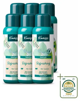 Imagen del producto de 6 unidades de gel de ducha Kneipp con menta y eucalipto - 400 ml - Paquete de suministro