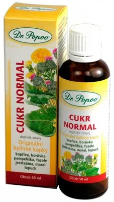 Immagine prodotto di Gocce alle erbe - Zucchero normale - 50 ml
