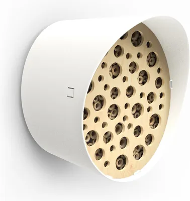 Image de Capi Europe - Hôtel pour abeilles Ovale 24x19x23 blanc