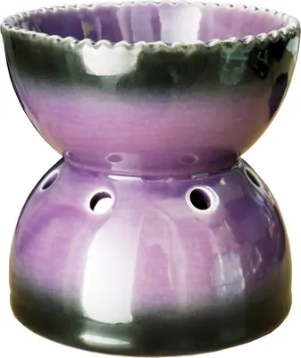 Produktbild von DUFTLAMPE Keramik, lila, 11 cm