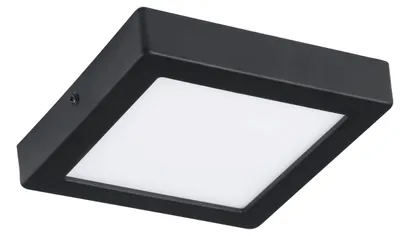 Immagine prodotto di Eglo LED plafoniera a pannello Idun nero 17x17cm 9,5W 1500lm bianco neutro 4000K