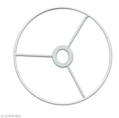 Obrázek produktu pro Rám lampy, kruhový, s kroužkem, průměr 10 cm