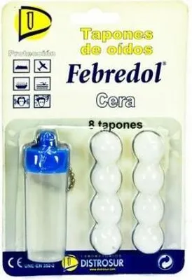 Produktbild von Ohrenschmalzstopfen 8 Einheiten Febredol