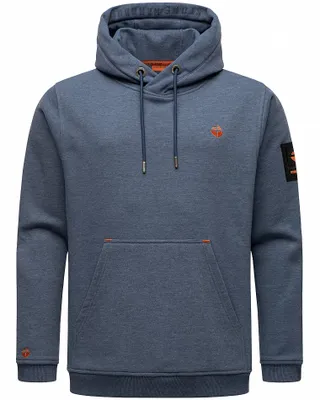 Produktbild von Stone Harbour Herren Kapuzen Pullover Oversize Outdoor Hoodie Sweater Bodo Shain Dusty Blue Gr. 48 - M