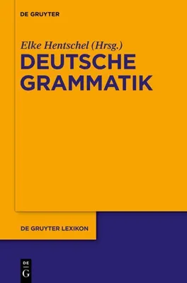 Produktbild von Deutsche Grammatik