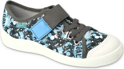 Produktbild von Jungen Sneakers Befado 351Y010 Fußball, Klettverschluss 32