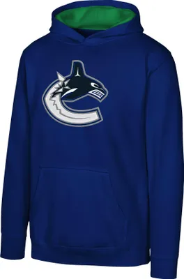 Obrázek produktu pro Dětská mikina Vancouver Canucks NHL Prime Po Flc Hood -Home Velikost: Dětské L (11 - 12 let)