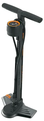 Produktbild von SKS Standpumpe Airmotion 12.0 DV/SV/AV, 715mm, sz/orange, m. Manometer