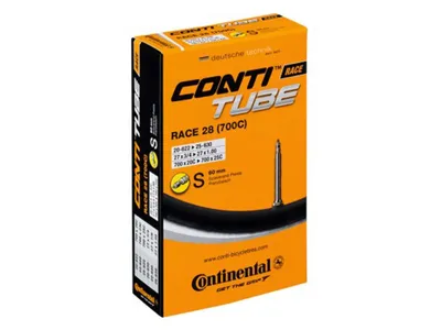 Image de Continental Race Schrader 42 Mm Chambre à air Vélo Noir 650C / 20-25 Noir 650C