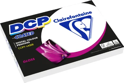 Image de Clairalfa Laserdrucker-Papier DCP Coated Gloss, A3, 250 g/qm