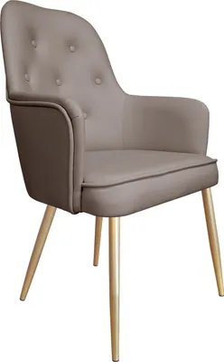 Obrázok produktu pre Stolička SARA so zlatými nohami Vega26