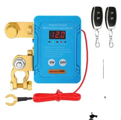 Produktbild von Batterie-Trennschalter, Fernbedienung, automatische Abschaltung, Blau