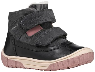 Produktbild von GEOX Baby Girl B OMAR GIRL WPF C ANKLE BOOTS BLACK/DK GREY 22_EU