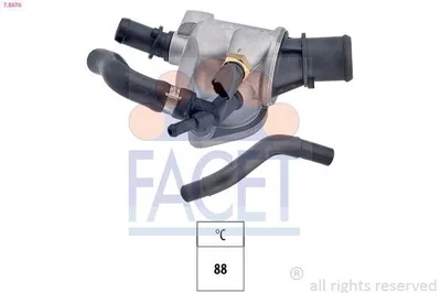 Produktbild von FACET Thermostat Kühlmittel 88°C für ALFA ROMEO 156 (932) 156 Sportwagon (932) 166 (936)