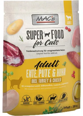 Immagine prodotto di Macs Cat Adult Ente+Pute 300g