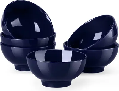 Produktbild von Porcelánový jídelní servis, LOVECASA SWEET 6dílná sada misek, víceúčelové misky, misky na cereálie, misky na polévku, misky na zmrzlinu, 660 ml