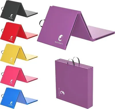 Productafbeelding van Famanu Gymnastiekmat 6 voet - Hoge dichtheid schuim voor yoga, Pilates en training - Antislip en draagbaar