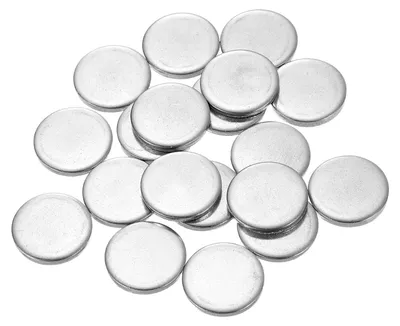 Edelstahlscheiben 40 Stk., 18 mm, 3 mm, 304er Stahl