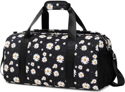 Productafbeelding van Sporttas, Gymtas, Dansertas voor meisjes, Zwembadtas, Reistas, Zwart
