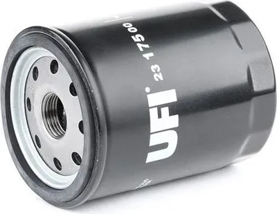 Obrázok produktu pre Oleový filter UFI 23.175.00, závitový filter pre vozidlá ALFA ROMEO SPIDER (916S), FIAT PUNTO (176) a FIAT Uno (146)