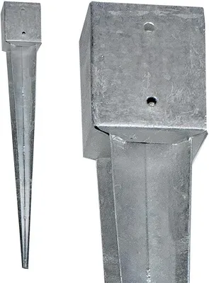 Produktbild von Einschlaghülse Bodenhülse 900 mm Einschlagbodenhülse Bodenanker 121 x 121 mm