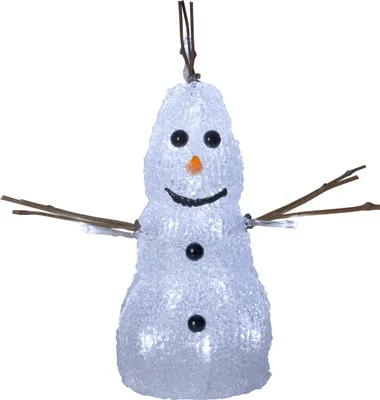Produktbild von Star 587-05, LED-Acrylschneemann 'Crystal Snowman'