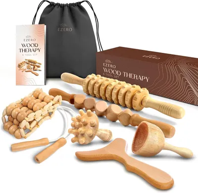Produktbild von Maderotherapie Set 6-teilig, Anti-Cellulite Massagegerät, für Heimgebrauch