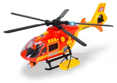 Produktbild von Rettungshubschrauber Spielzeug Spielzeughubschrauber - 36 cm - Mit Licht und Sound - Ab 3 Jahren