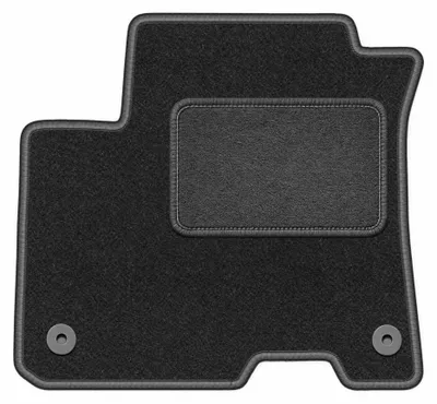 Imagen del producto de Alfombrilla conductor de moqueta para Kia e-Soul II / Soul EV desde 2020 (hatchback) – 1 pieza, gris grafito, a medida – Wielganizator LUX