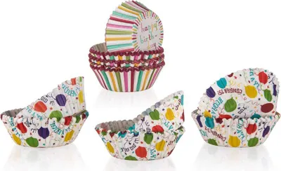 Produktbild von BANKETT-Set Süßwaren Cupcakes PARTEIEN 8,7 cm, 100 St.