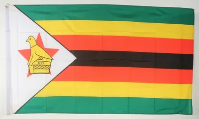 Produktbild von Flagge Fahne : Simbabwe Simbabweflagge Nationalflagge Nationalfahne
