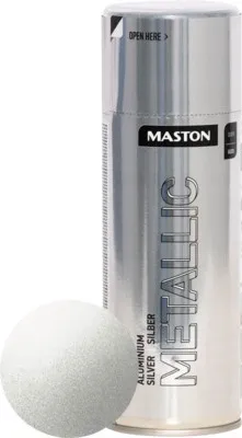 Produktbild von Sprühlack Maston Metallic silber 400 ml