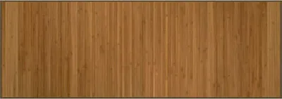 Zdjęcie produktu dla vidaXL Dywan prostokątny brązowy 70x200 cm bambusowy