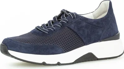 Produktbild von Gabor Comfort Sneaker - Marine Leder Größe: 46 Normal