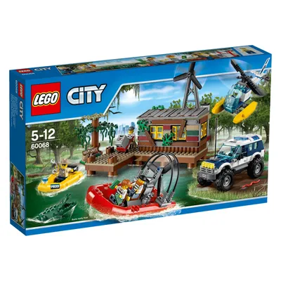 Immagine prodotto di Lego 60068 City - Nascondiglio dei banditi nella palude