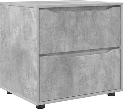 Image de Armoire de rangement Gris béton 60 x 48 x 57 cm