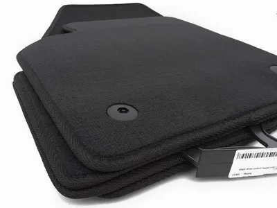 Produktbild von Fußmatten für Volvo S60 (Y20) ab 2010 Velours Automatten Set Original Qualität 4-teilig schwarz
