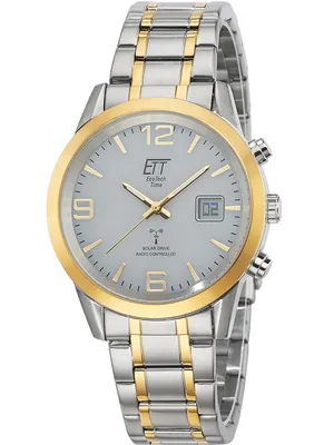 Produktbild von ETT Eco Tech Time Solar Drive Funk Basic Herrenuhr, EGS-11501-42M