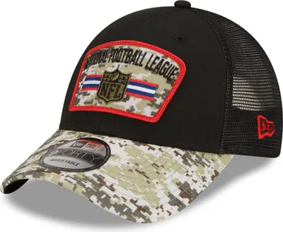 Produktbild von New Era NFL 9FORTY Trucker 2021 Salut To Service Cap 60182590 - OS